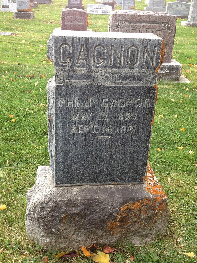 Philip Gagnon's grave